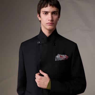 ポケットチーフ - レッド - メンズ, ネクタイ・スカーフ